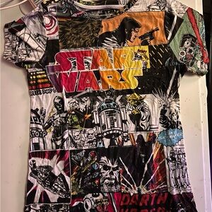 Vintage Star Wars Kids Graphic T-Shirt - Multicolor